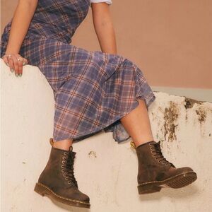 Dr. Martens Brown Suede Boots